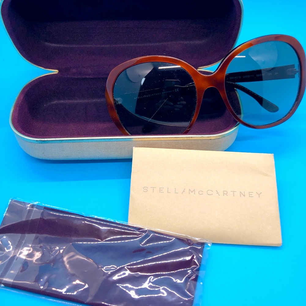 Stella McCartney sunglasses and case with all tags